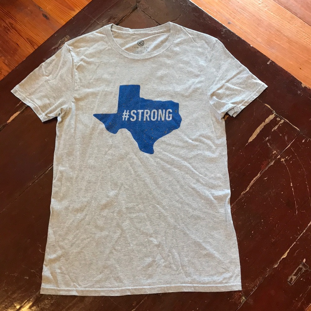 Raw State #STRONG Texas Tee (Sz Small)